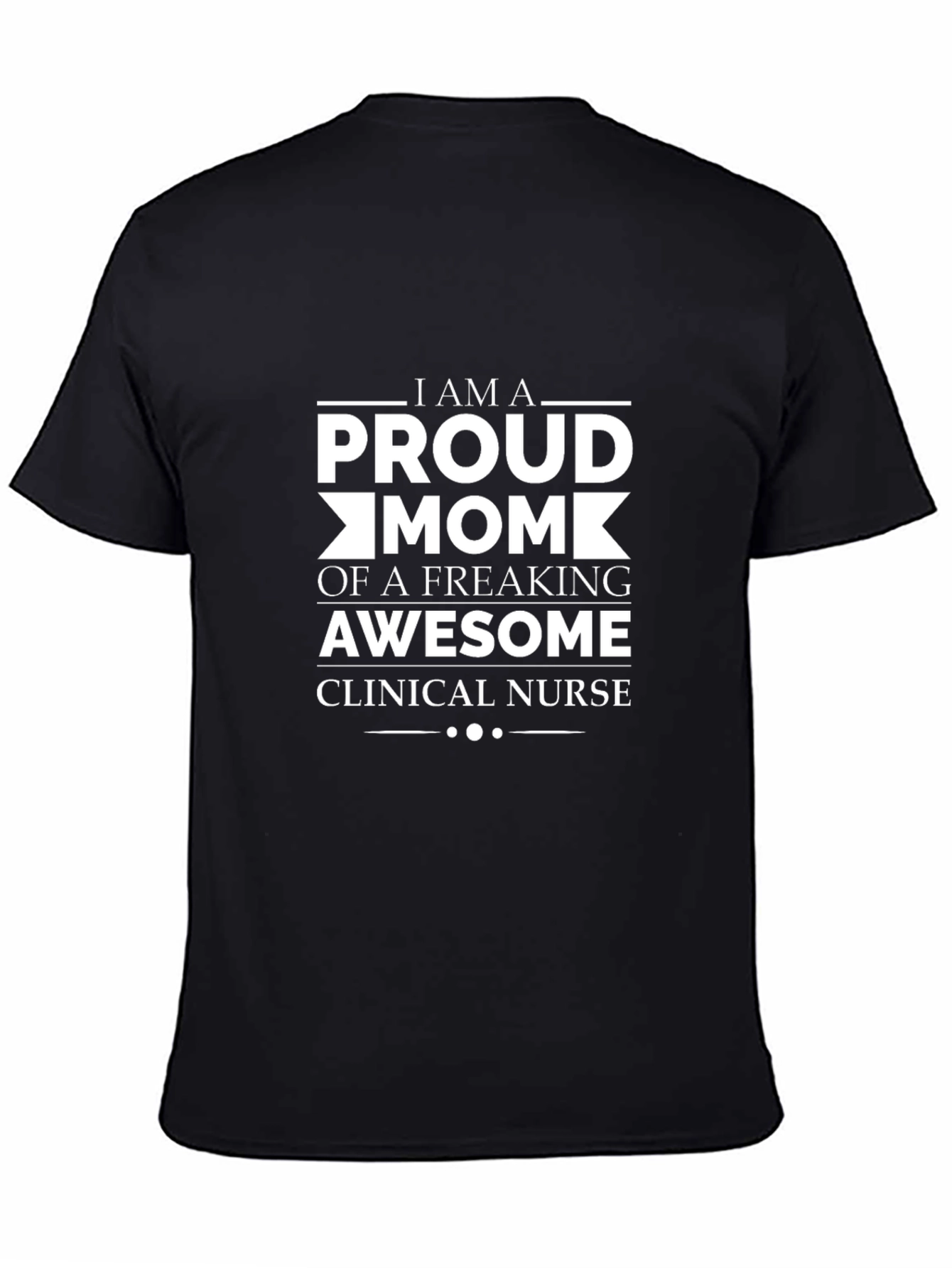 Proud Clinical Nurse Mom Graphic T-Shirt