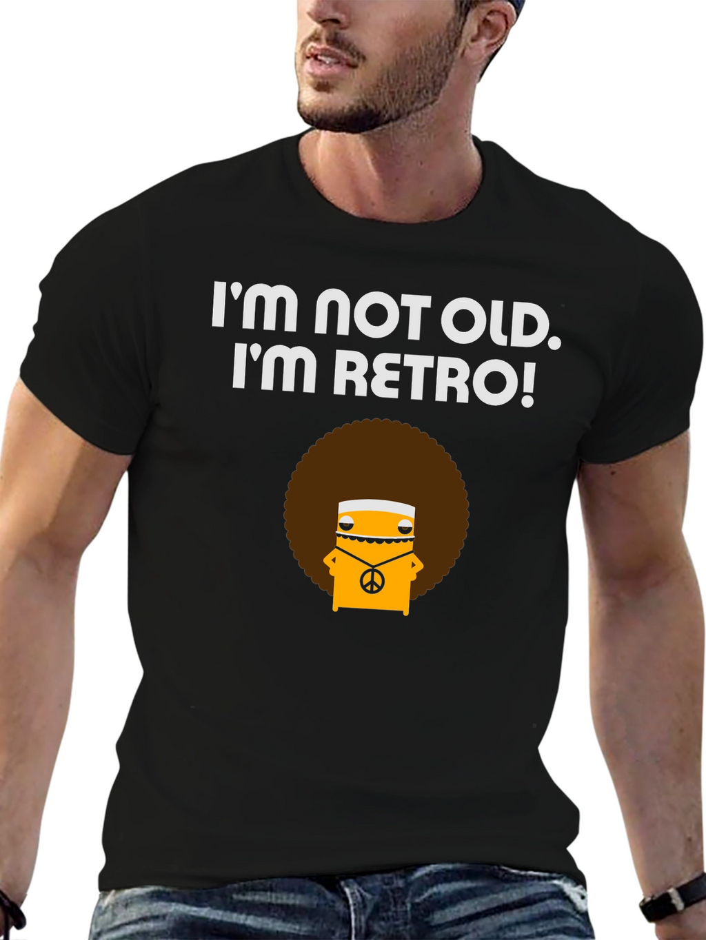 Retro Vibe T-Shirt - Im Not Old!