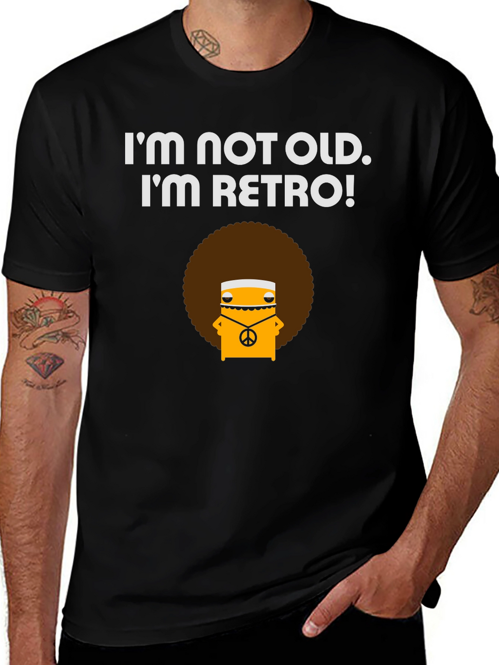Retro Vibe T-Shirt - Im Not Old!