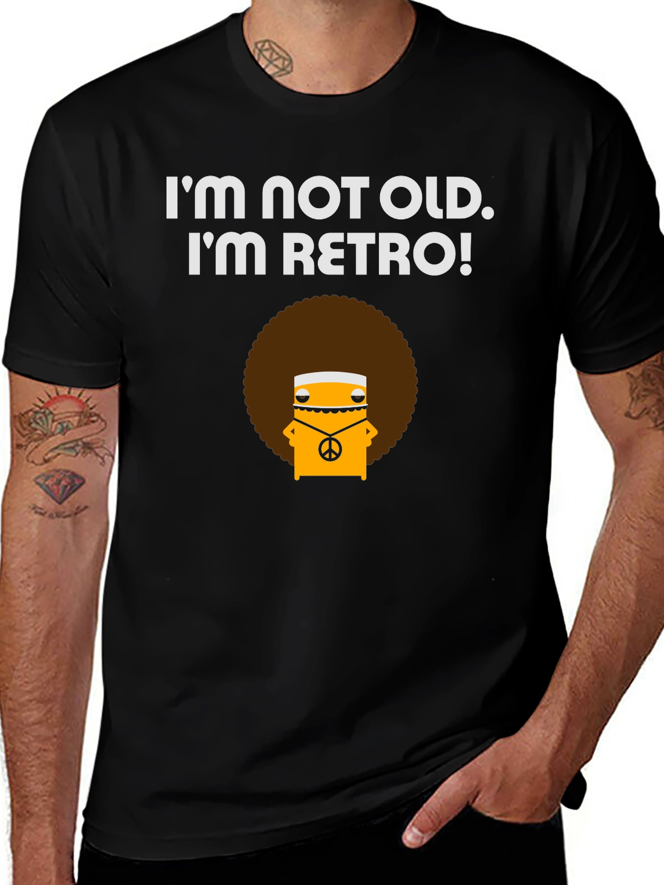 Retro Vibe T-Shirt - Im Not Old!