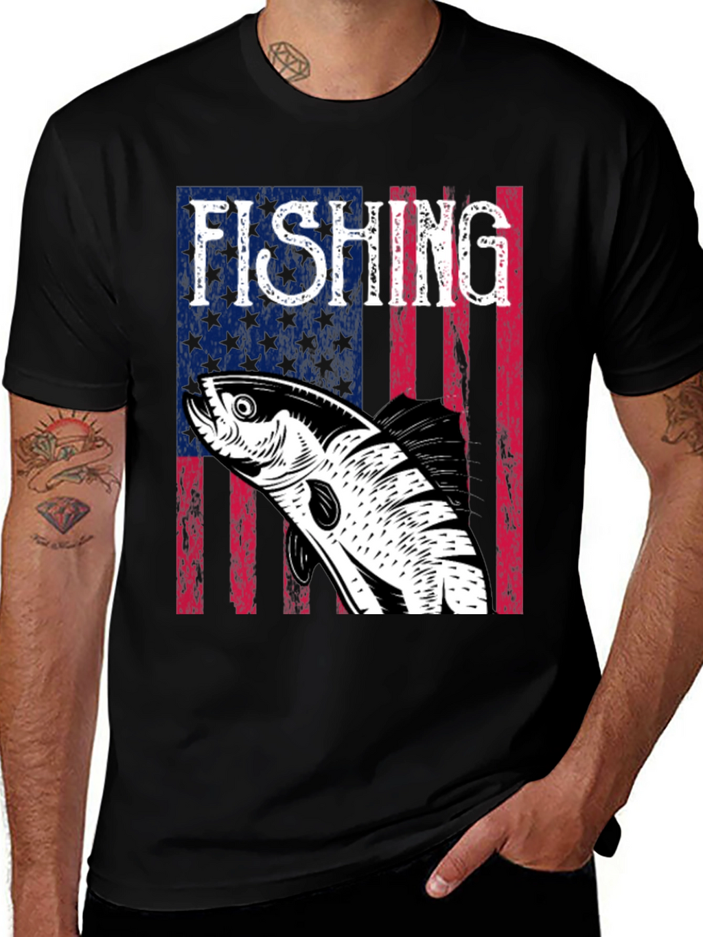 American Fishing T-Shirt