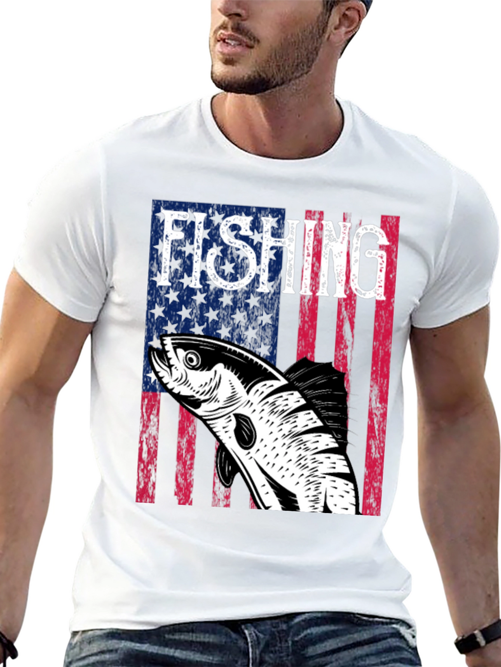 American Fishing T-Shirt