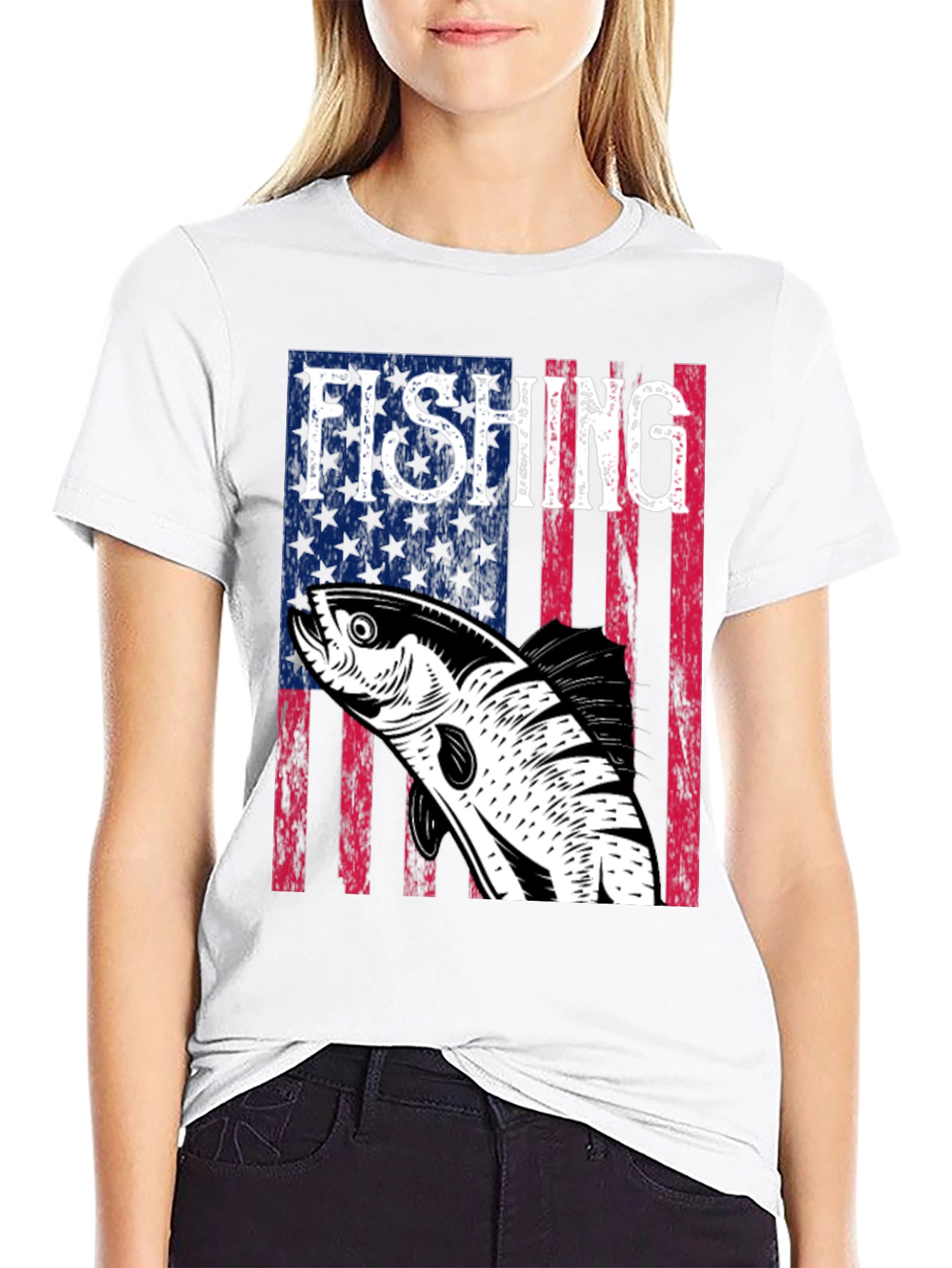 American Fishing T-Shirt