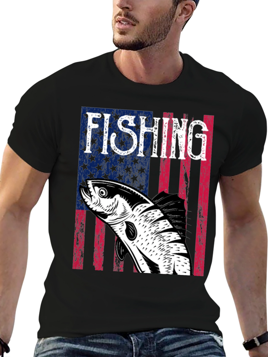 American Fishing T-Shirt