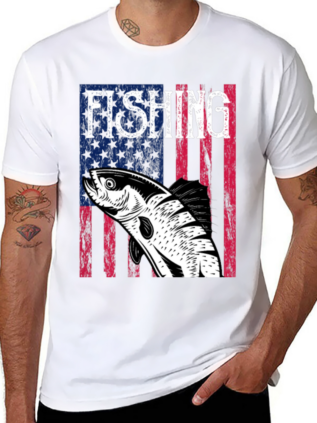American Fishing T-Shirt