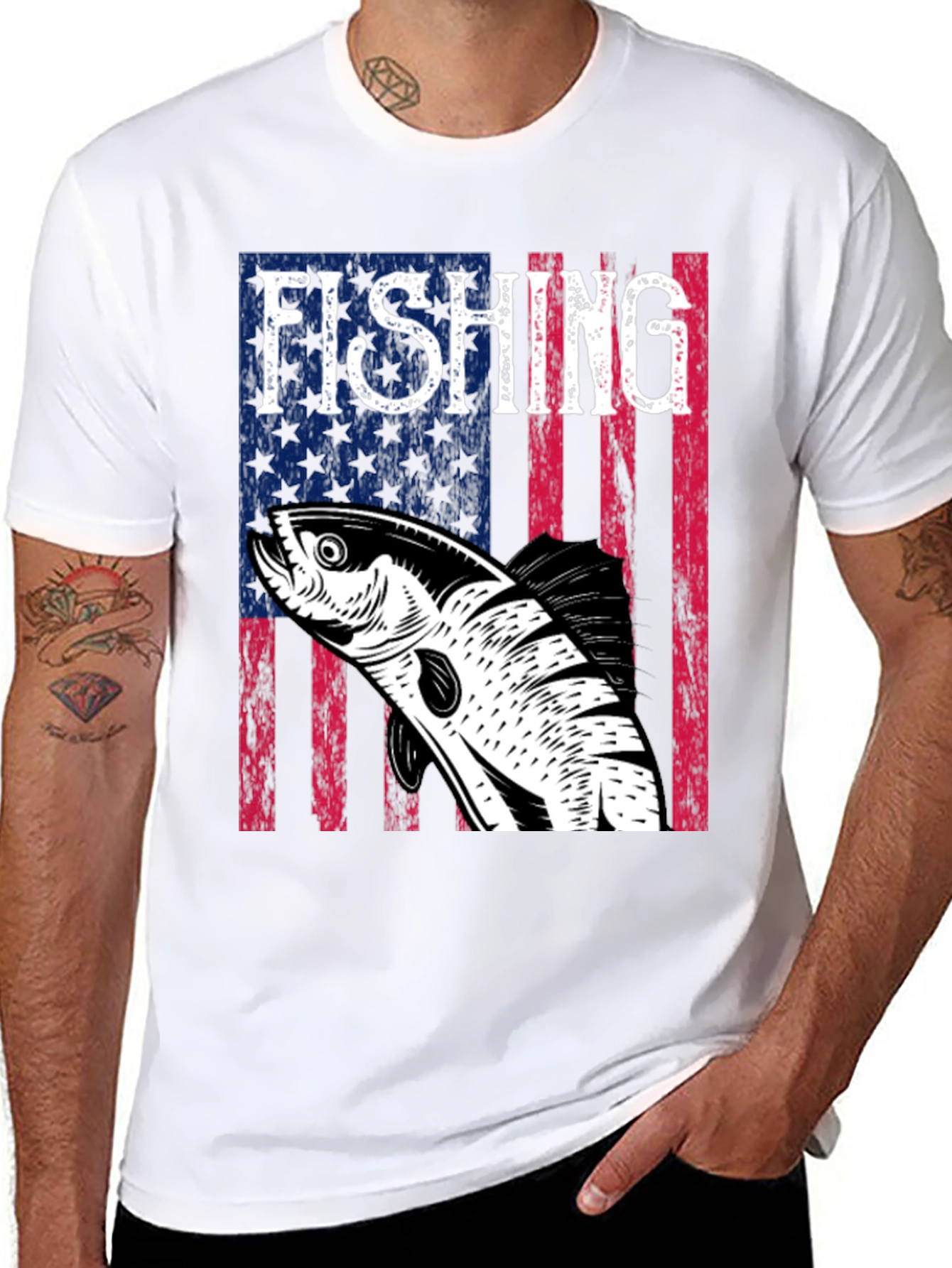 American Fishing T-Shirt