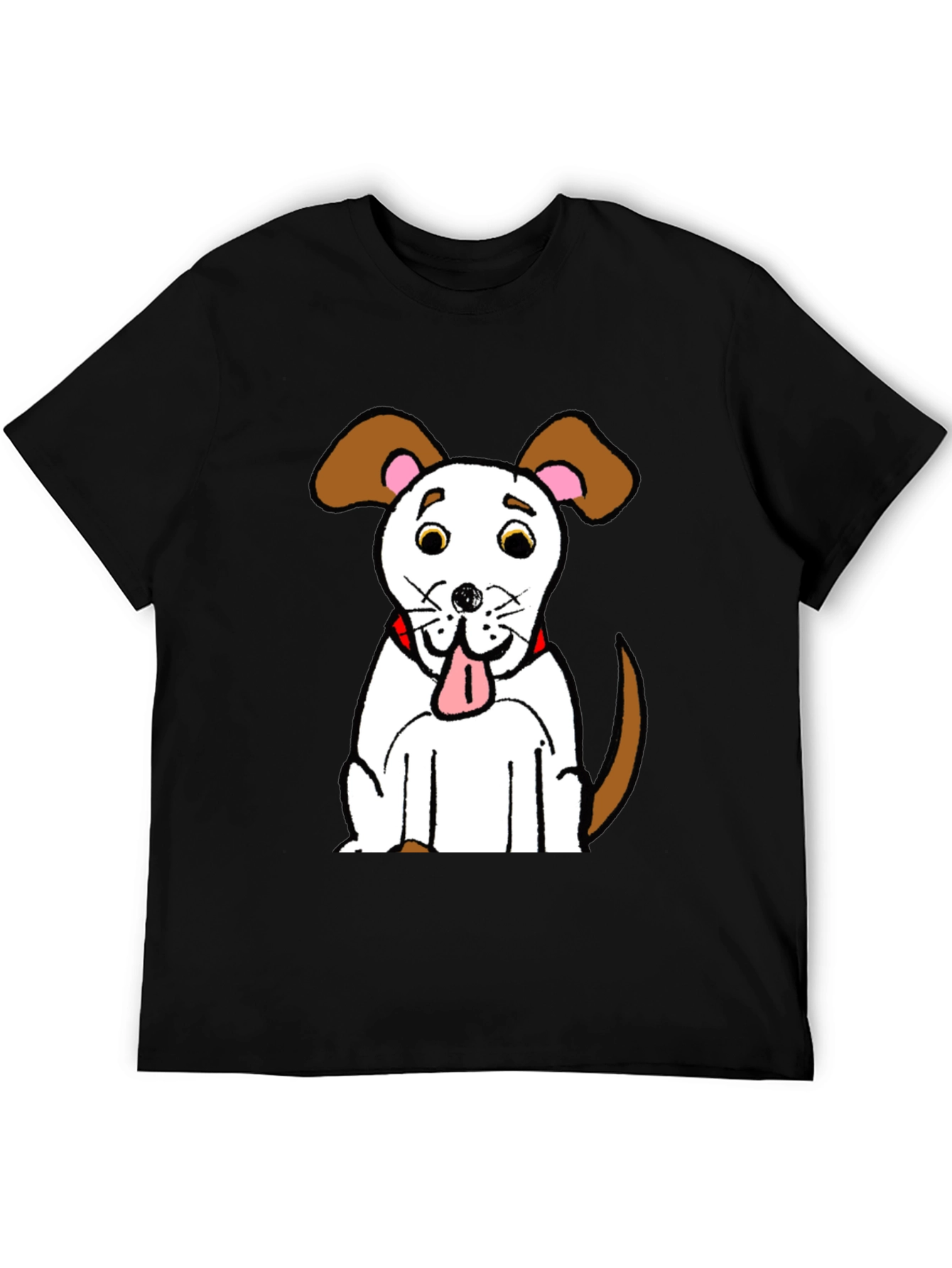 Cartoon Dog Graphic T-Shirt