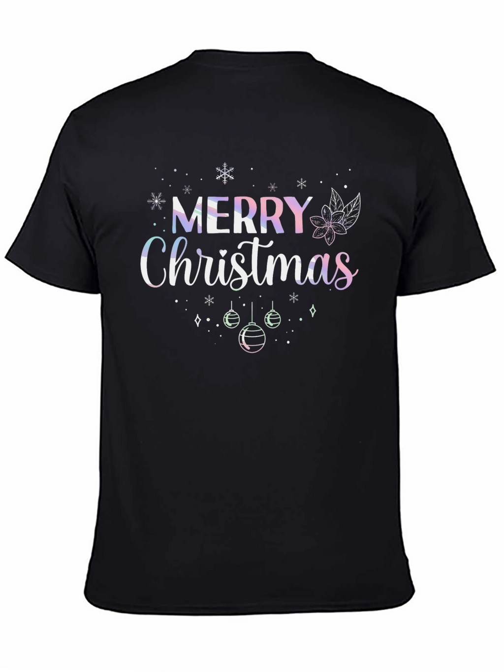 Merry Christmas Holiday Graphic Tee
