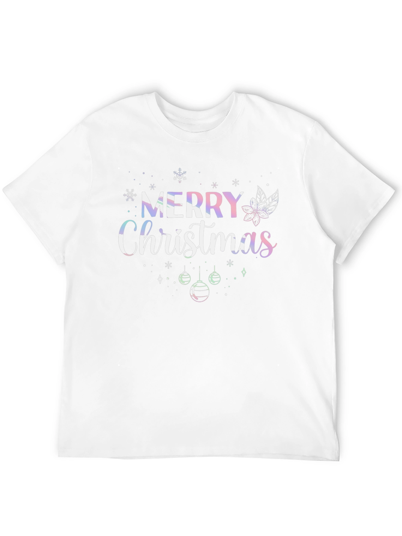 Merry Christmas Holiday Graphic Tee
