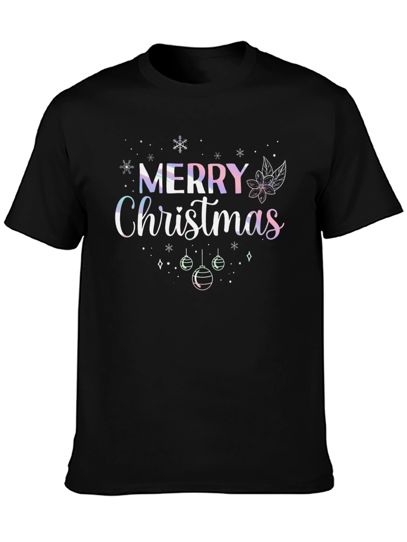 Merry Christmas Holiday Graphic Tee