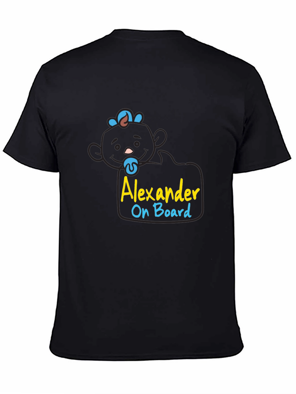 Alexander On Board Cute Baby Graphic Tee