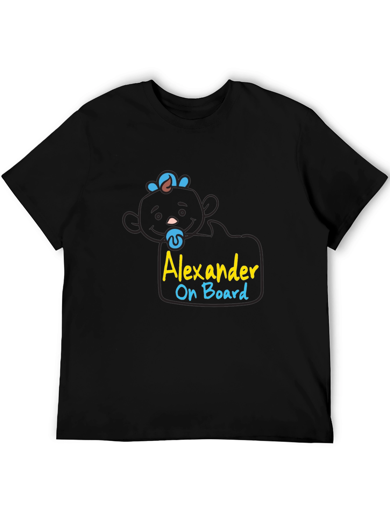 Alexander On Board Cute Baby Graphic Tee