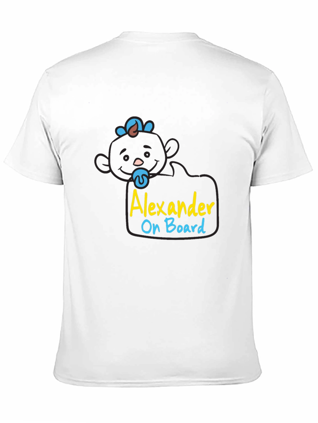 Alexander On Board Cute Baby Graphic Tee