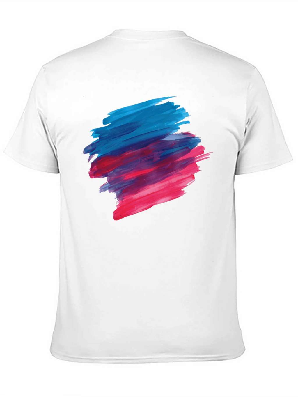 Abstract Brushstroke Graphic Tee