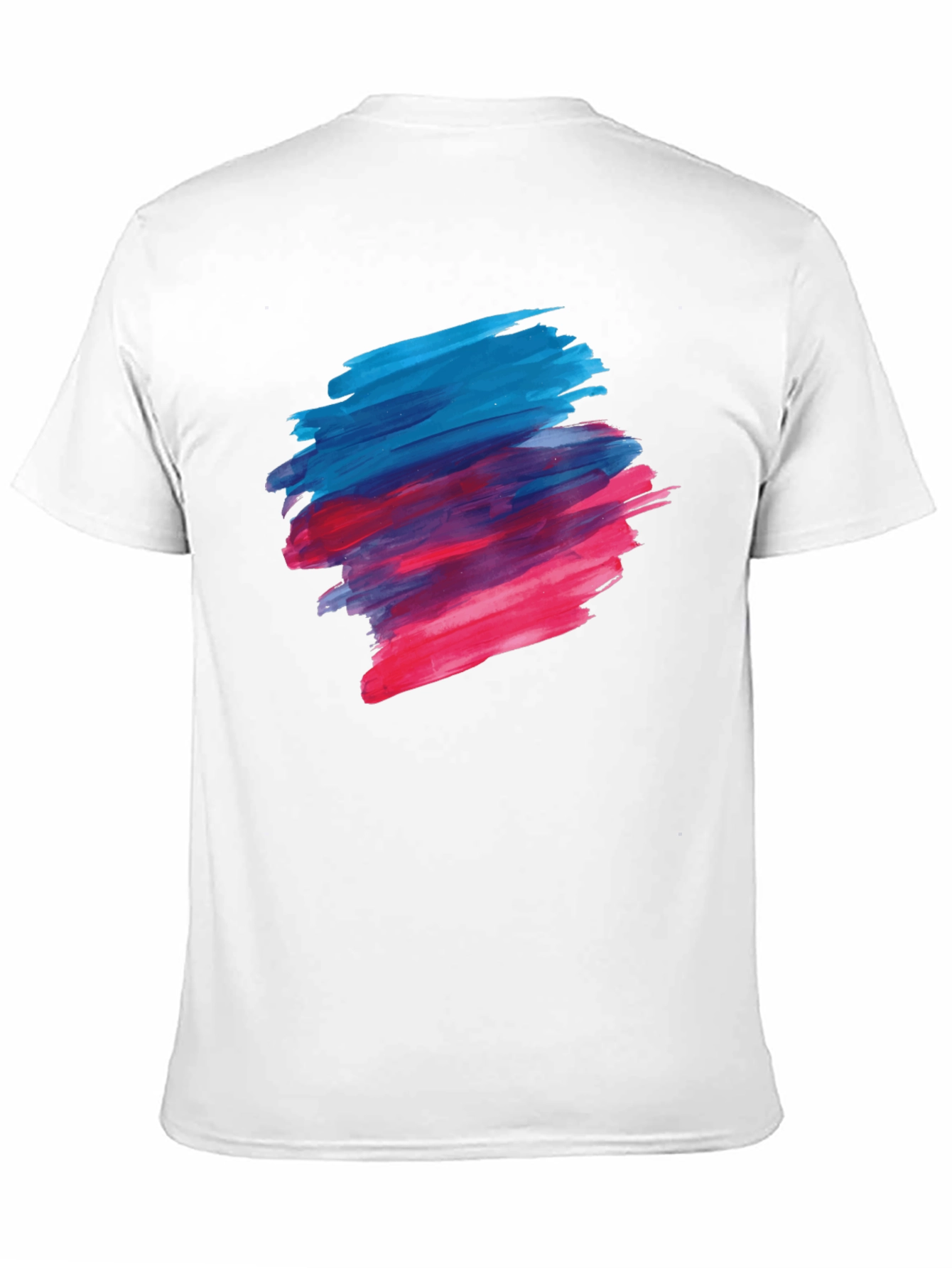Abstract Brushstroke Graphic Tee