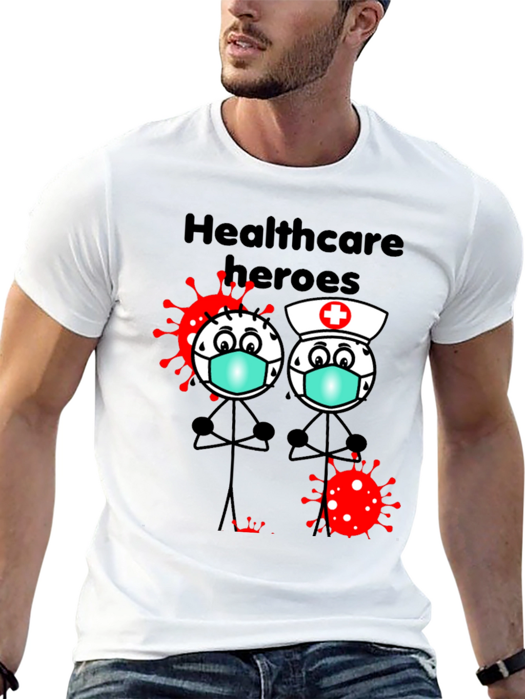 Healthcare Heroes Graphic Tee