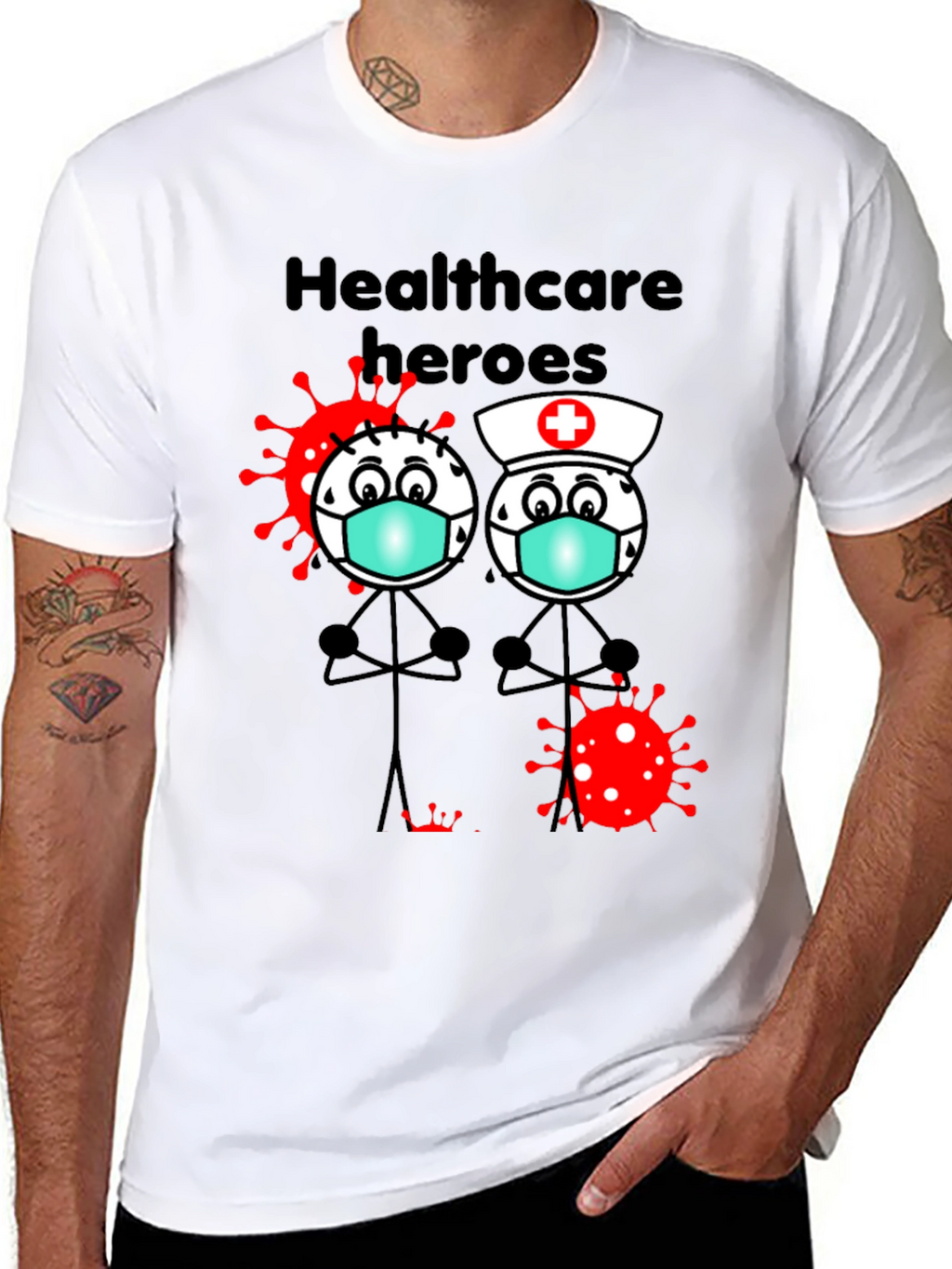 Healthcare Heroes Graphic Tee