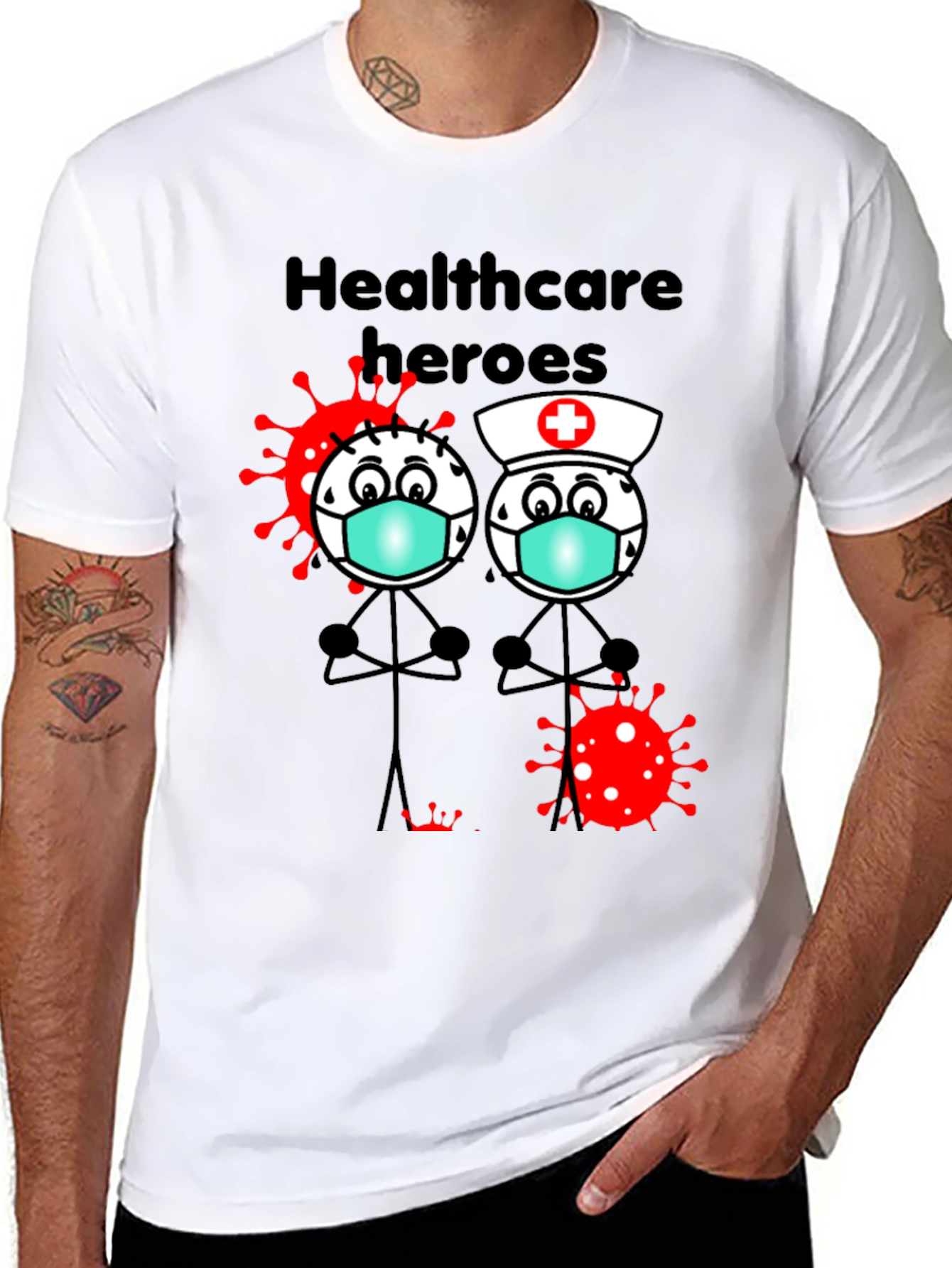 Healthcare Heroes Graphic Tee