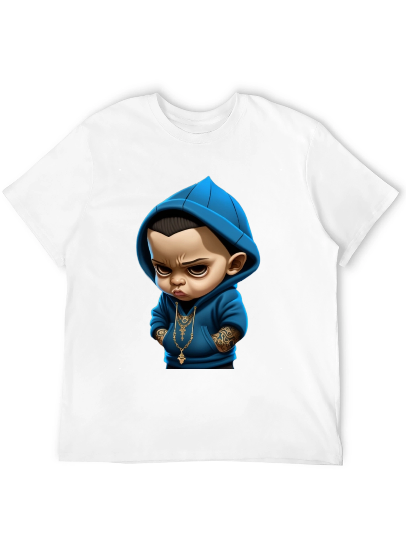 Cool Baby Graphic Tee - Black Cotton T-Shirt
