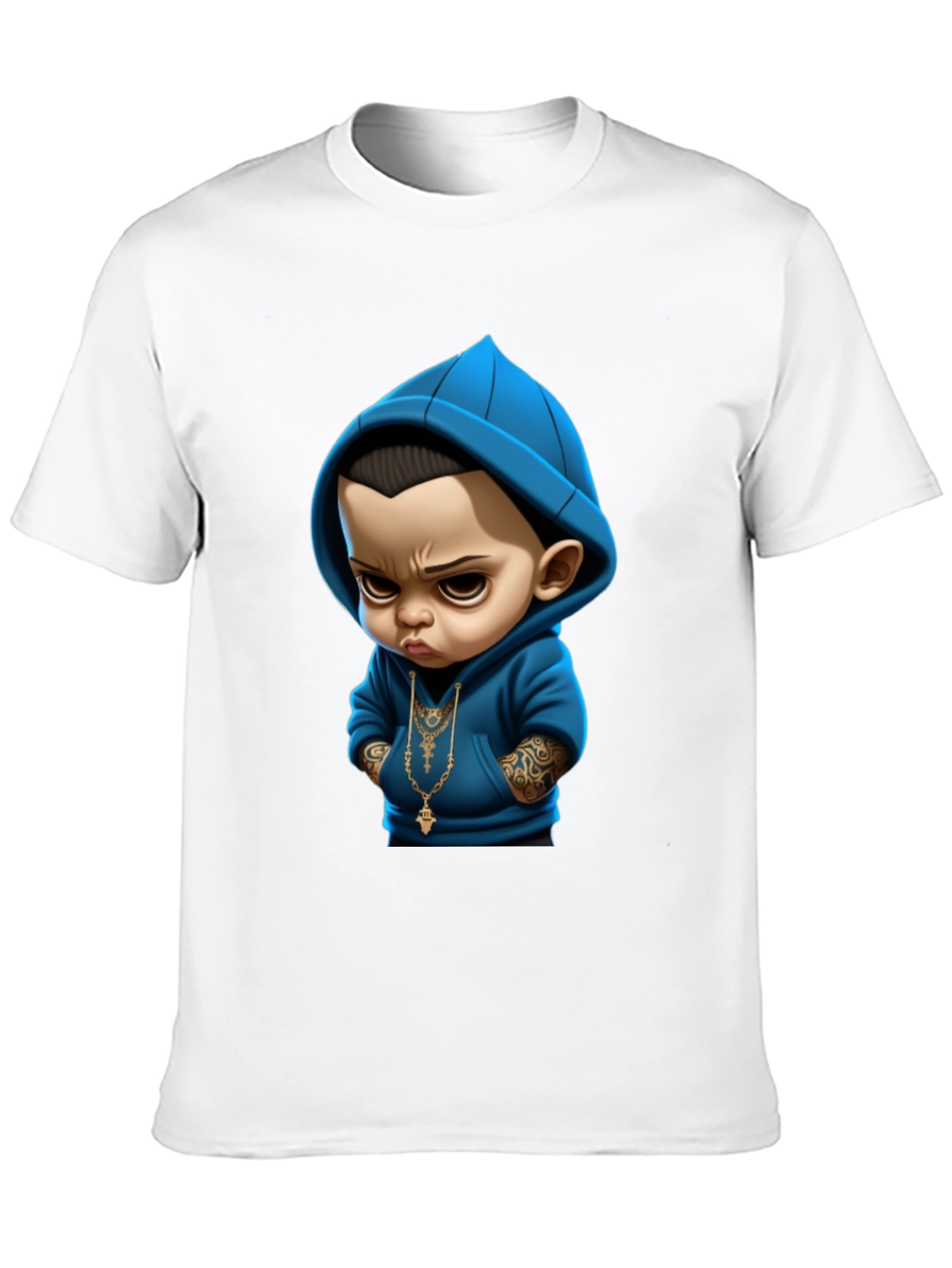 Cool Baby Graphic Tee - Black Cotton T-Shirt