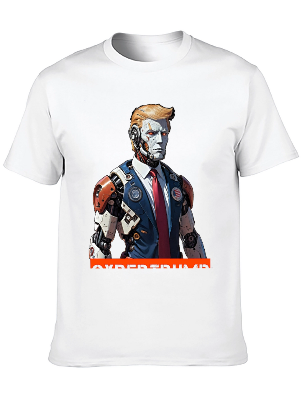 CyberTrump T-Shirt - Futuristic Political Statement
