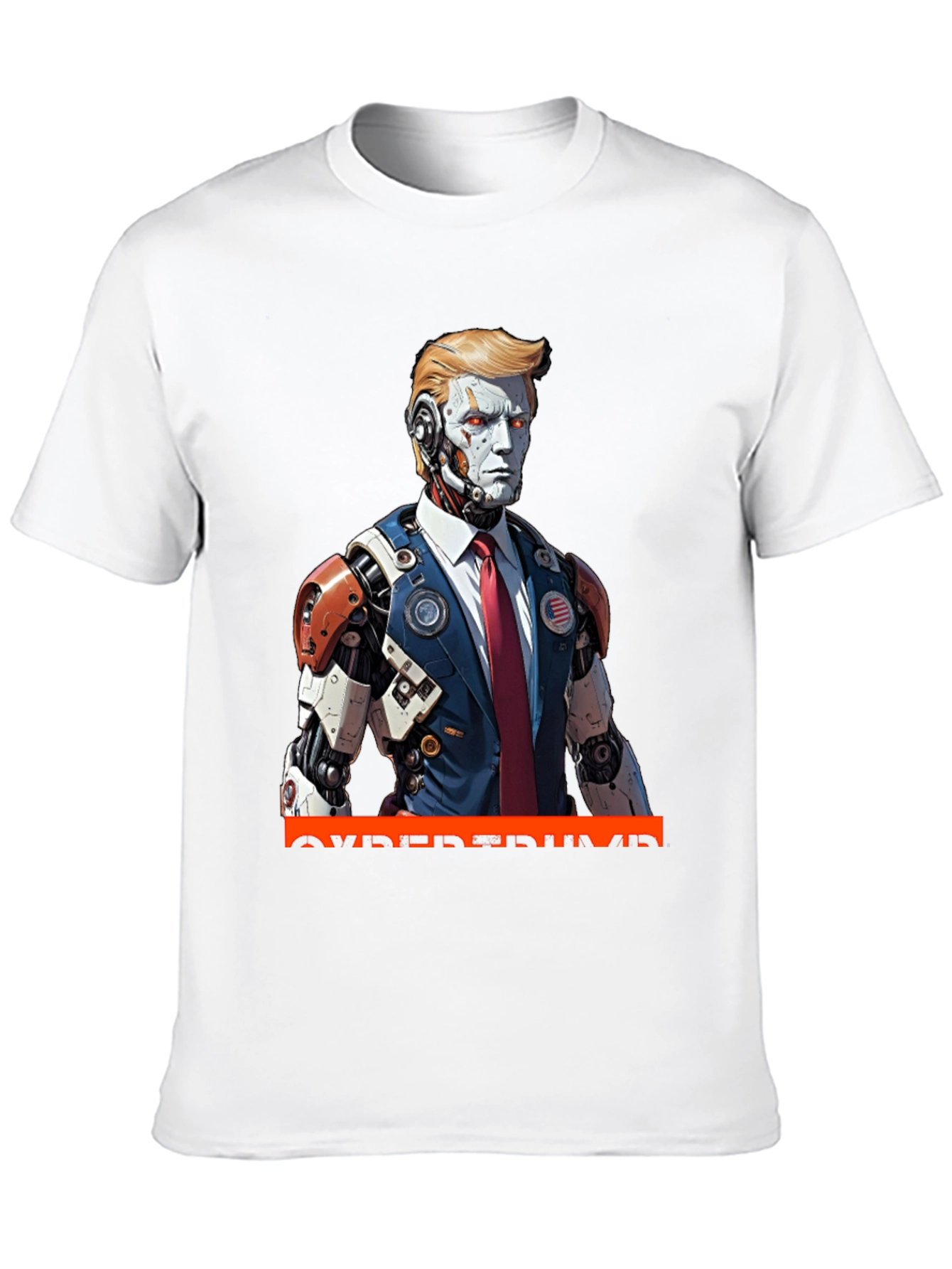 CyberTrump T-Shirt - Futuristic Political Statement