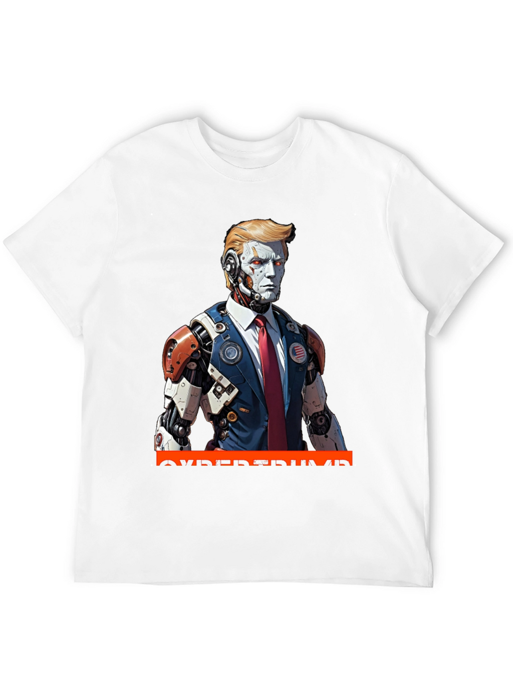 CyberTrump T-Shirt - Futuristic Political Statement