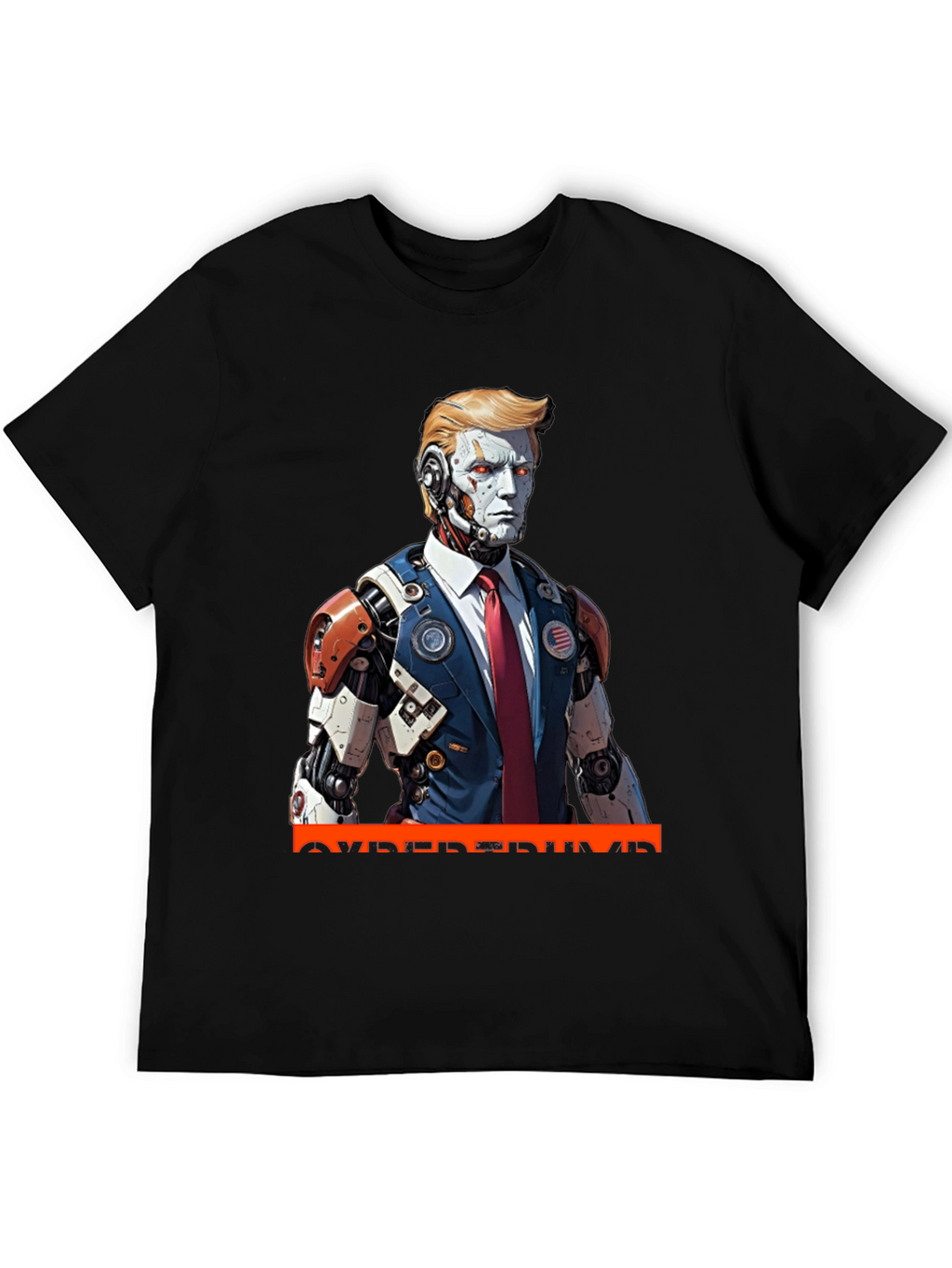 CyberTrump T-Shirt - Futuristic Political Statement