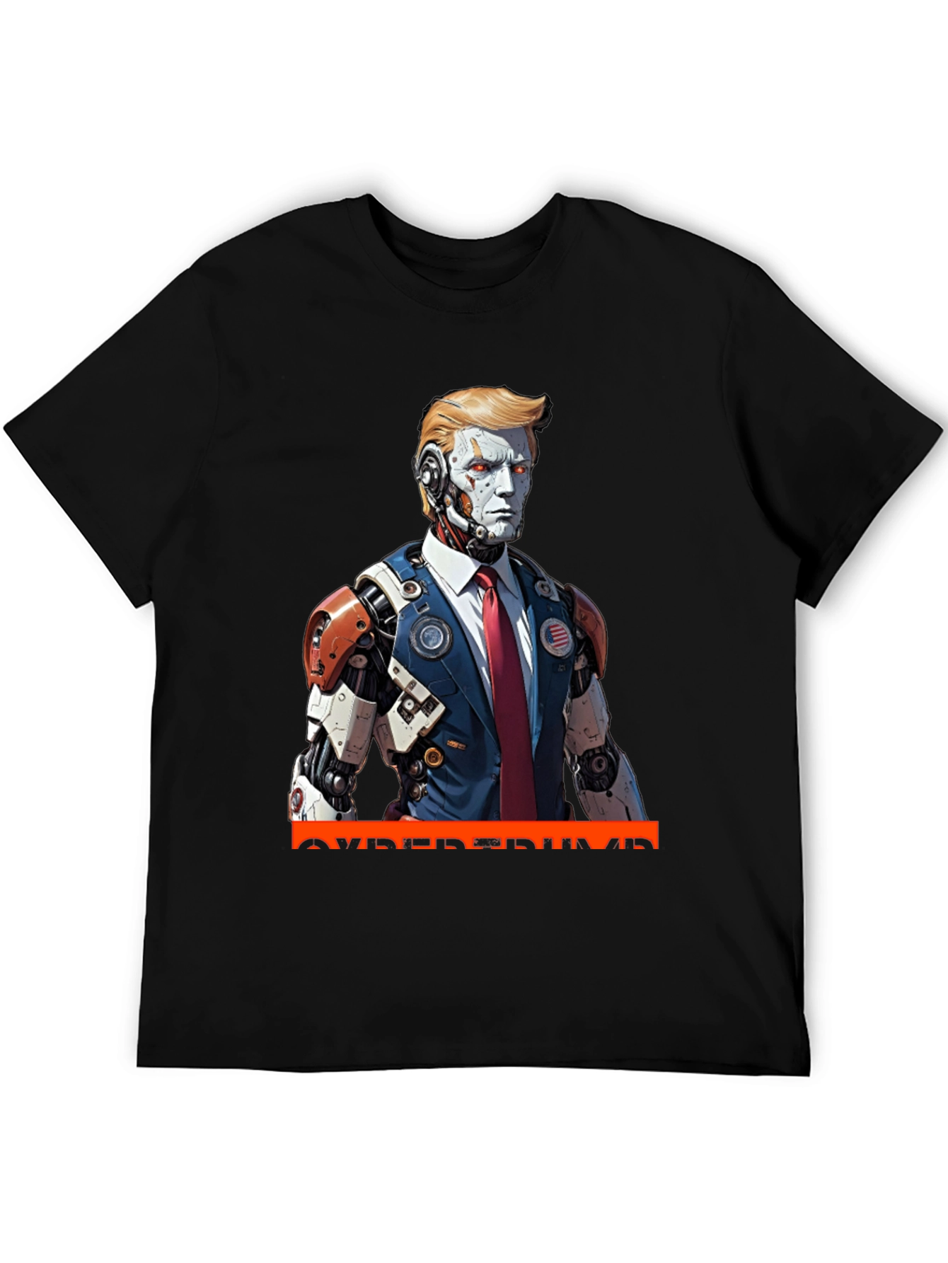 CyberTrump T-Shirt - Futuristic Political Statement