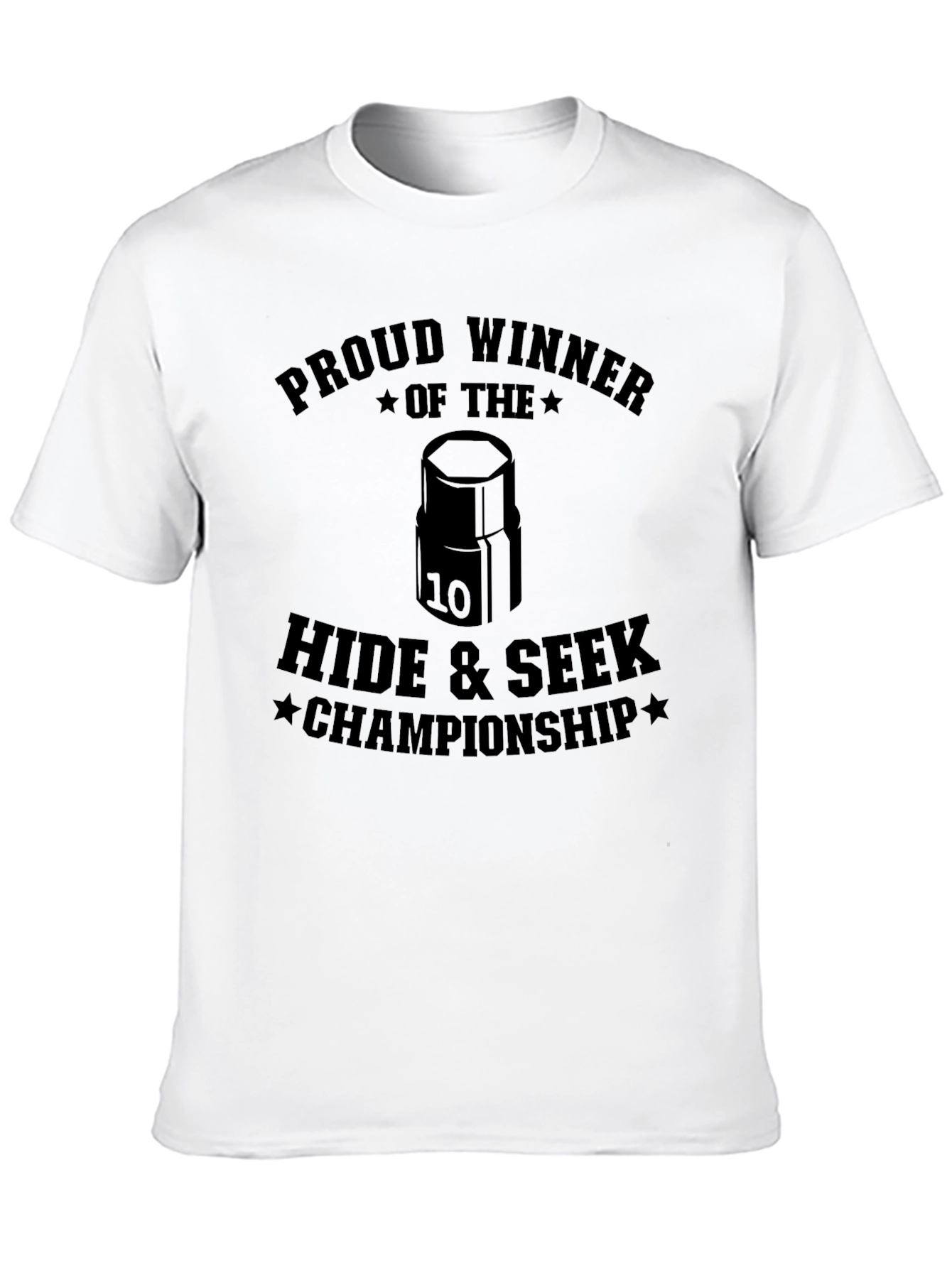 Proud Winner Hide & Seek Championship T-Shirt