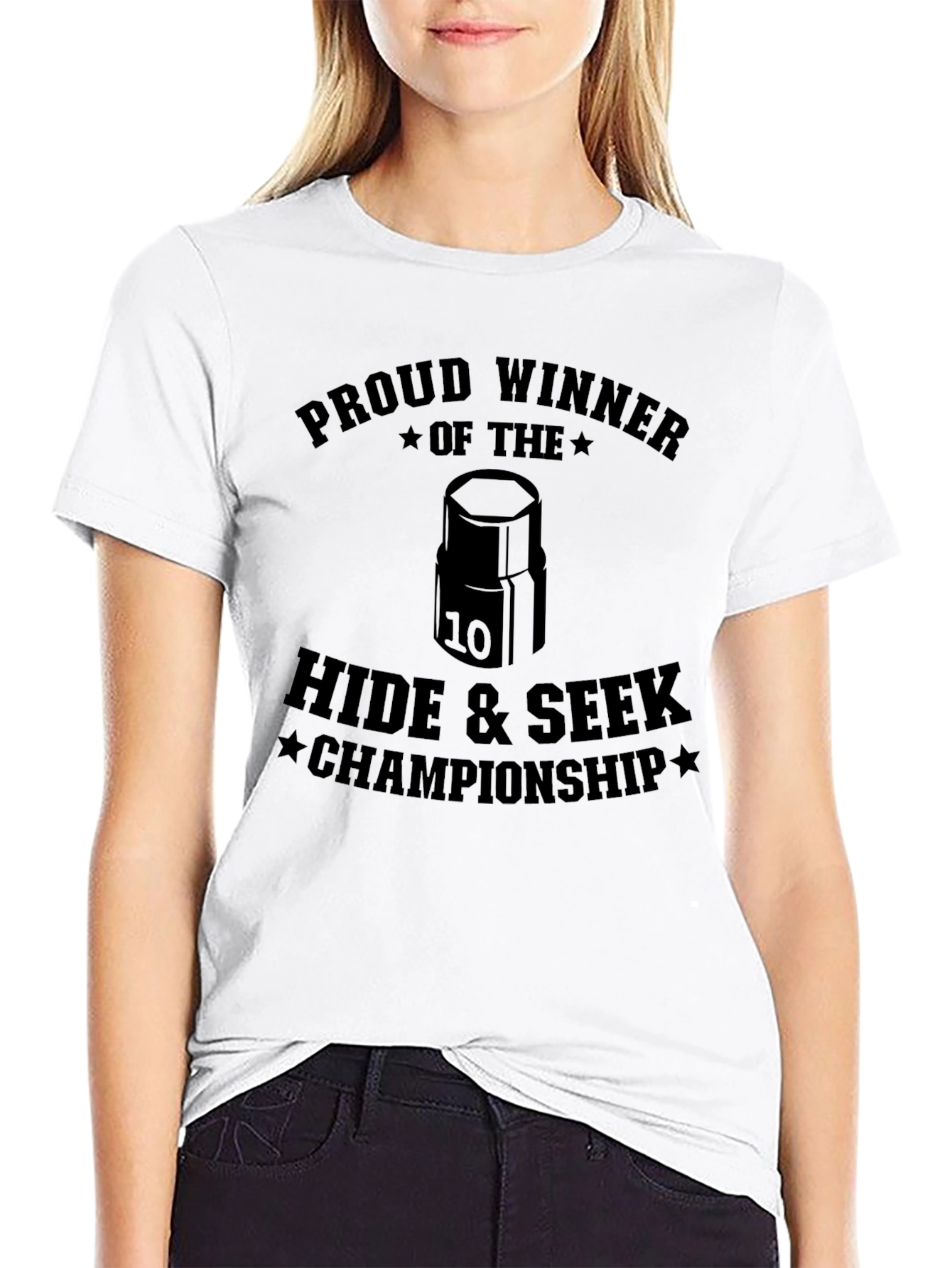 Proud Winner Hide & Seek Championship T-Shirt