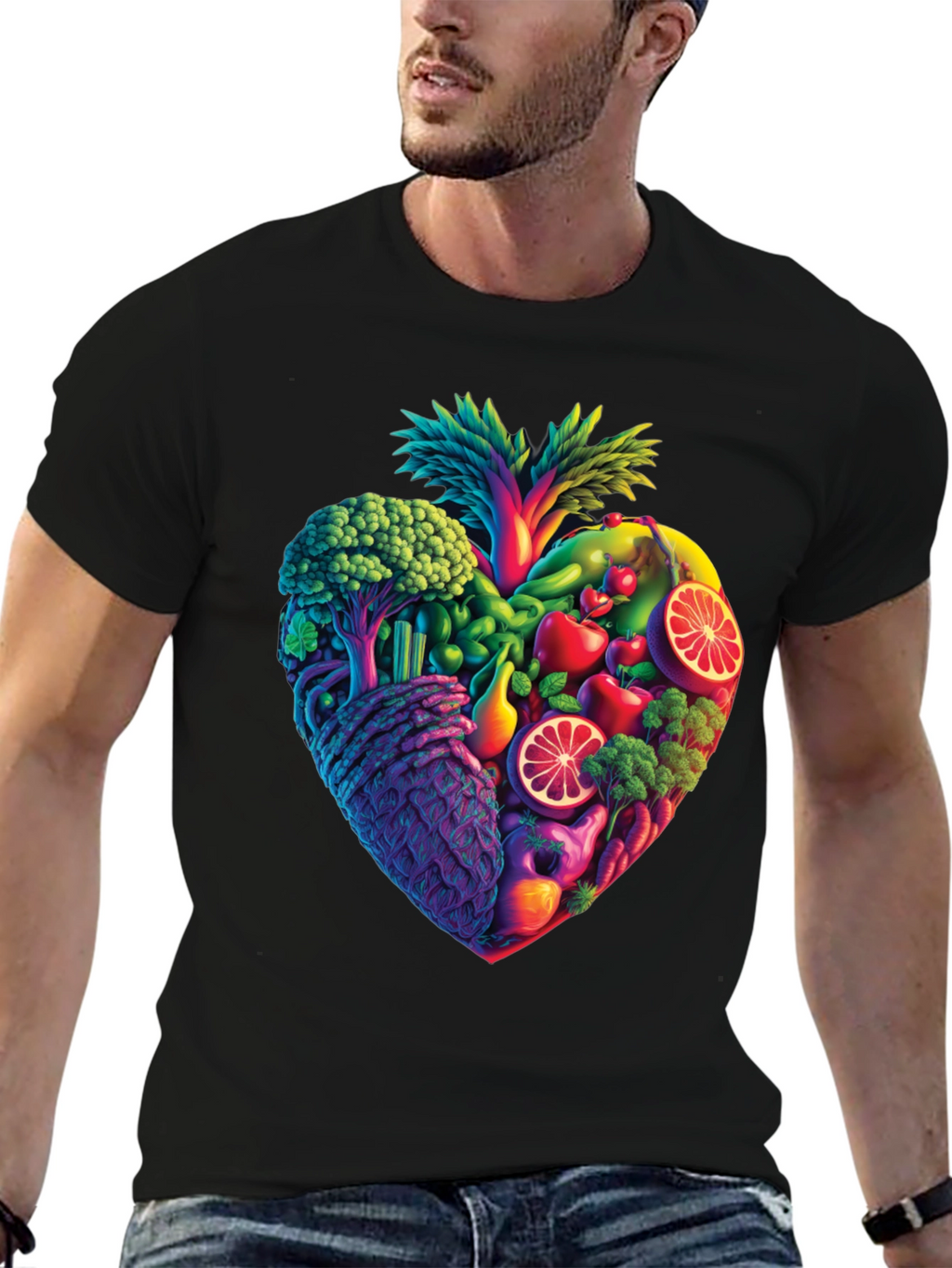 Healthy Heart T-Shirt - Vegan Friendly Tee