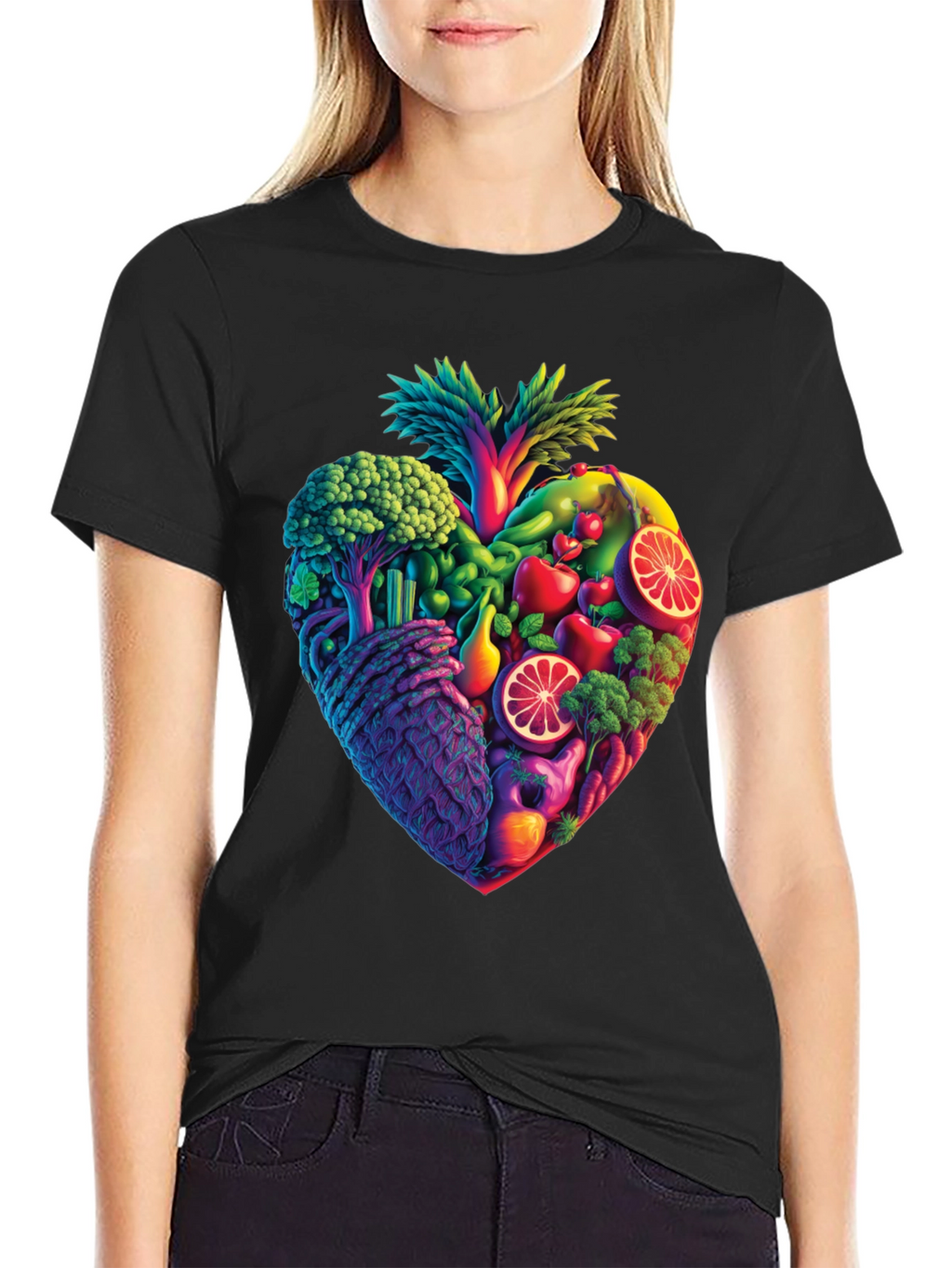 Healthy Heart T-Shirt - Vegan Friendly Tee