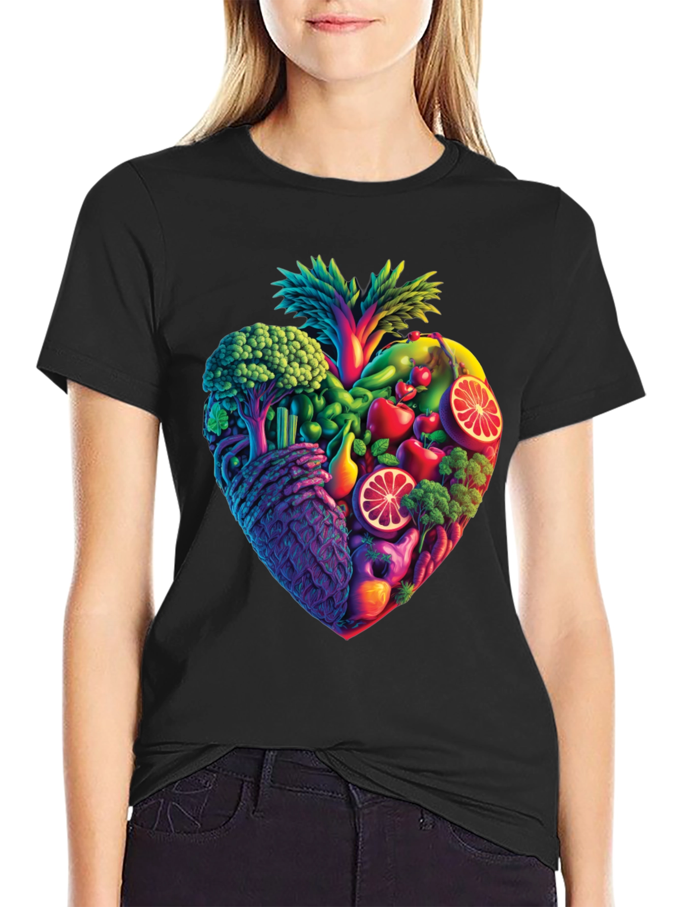 Healthy Heart T-Shirt - Vegan Friendly Tee