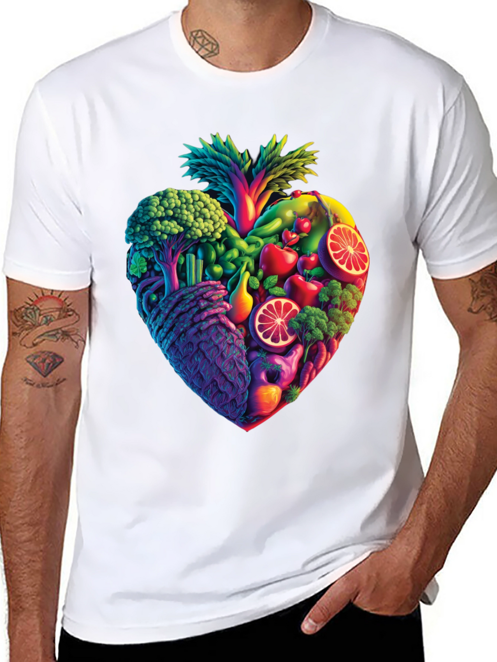 Healthy Heart T-Shirt - Vegan Friendly Tee