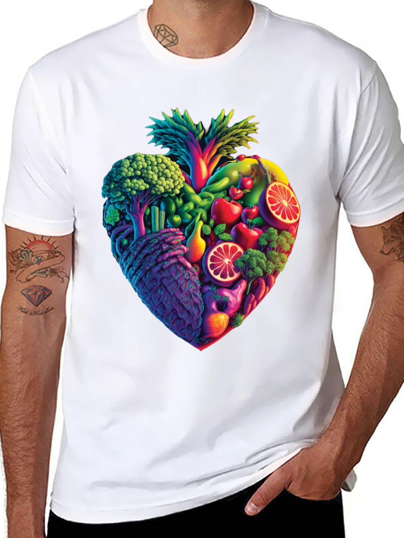 Healthy Heart T-Shirt - Vegan Friendly Tee