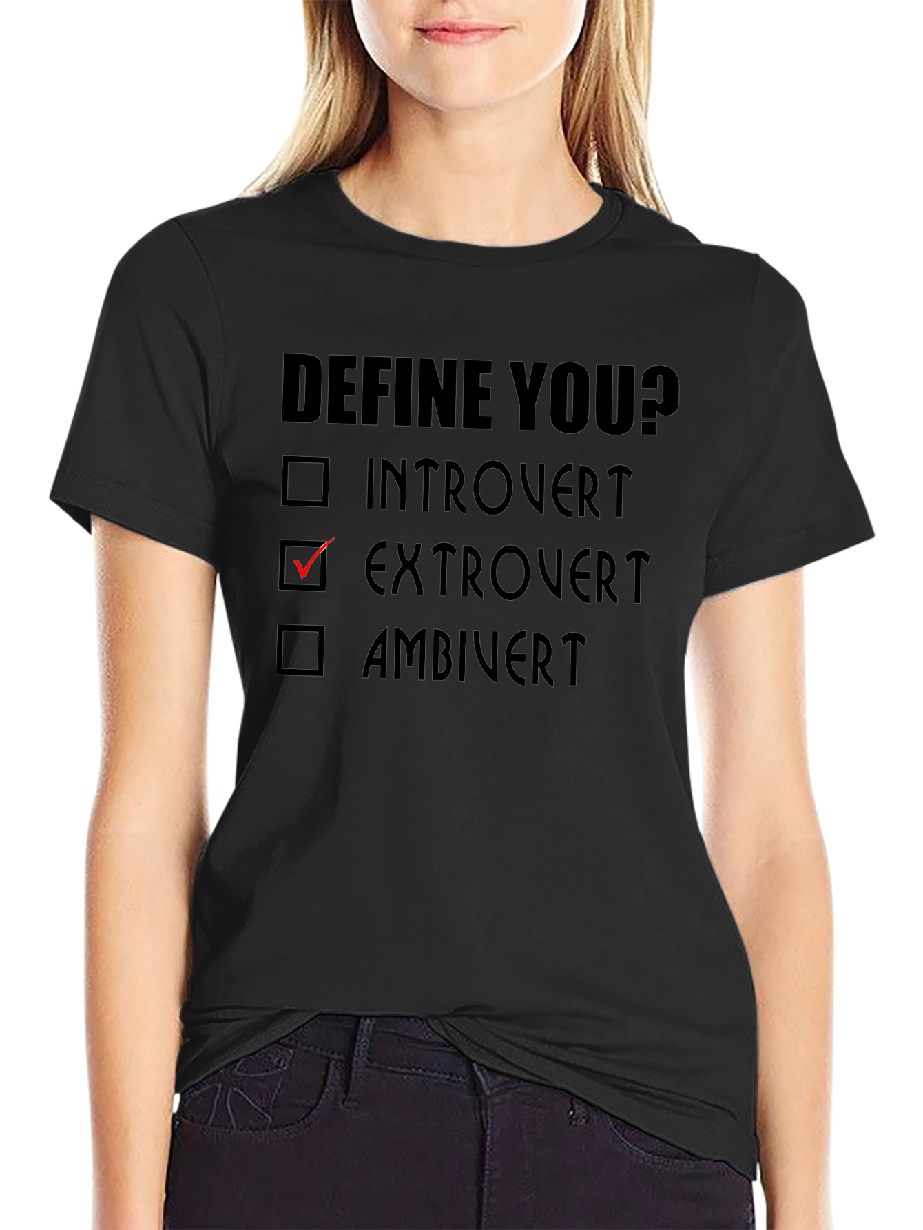 Extrovert Define You? T-Shirt - Funny Personality Tee