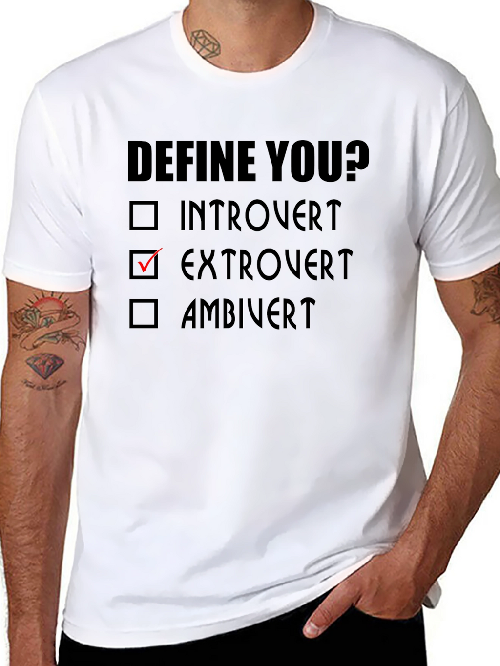 Extrovert Define You? T-Shirt - Funny Personality Tee