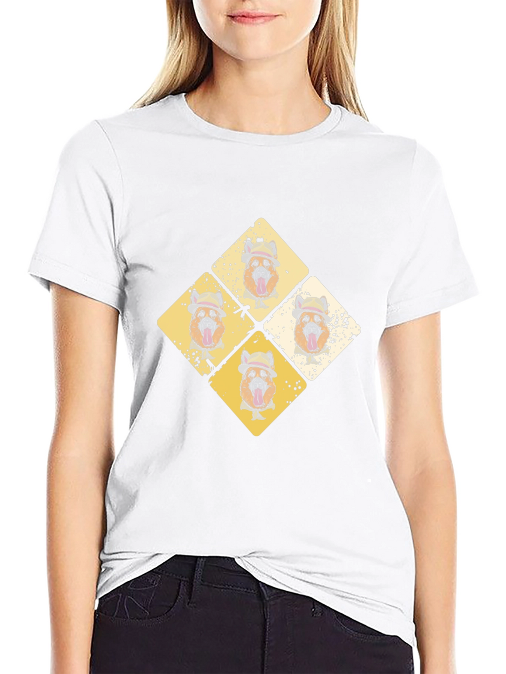 Dog Lovers Tee: Diamond Doggies