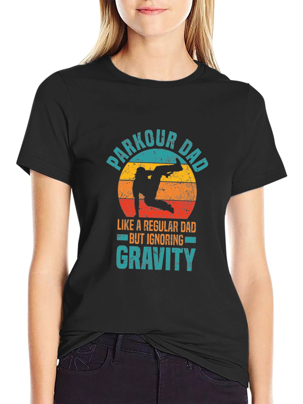 Parkour Dad T-Shirt - Gravity Defying Style