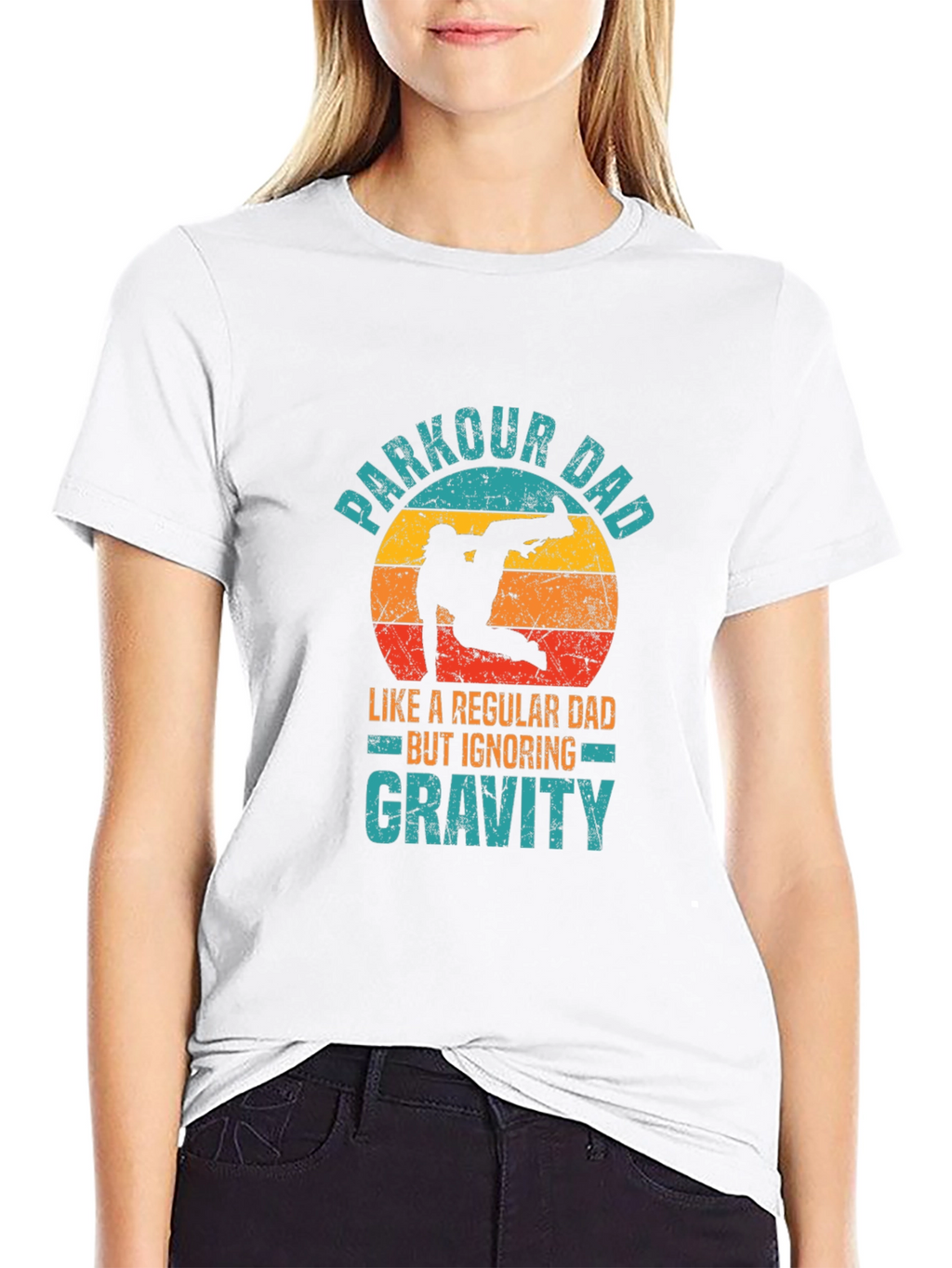Parkour Dad T-Shirt - Gravity Defying Style