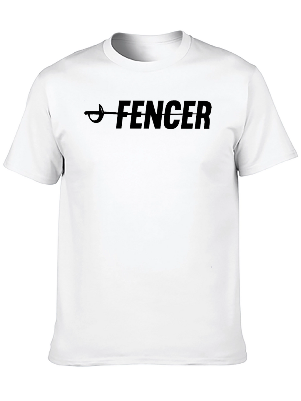 Fencer Graphic Tee - Black