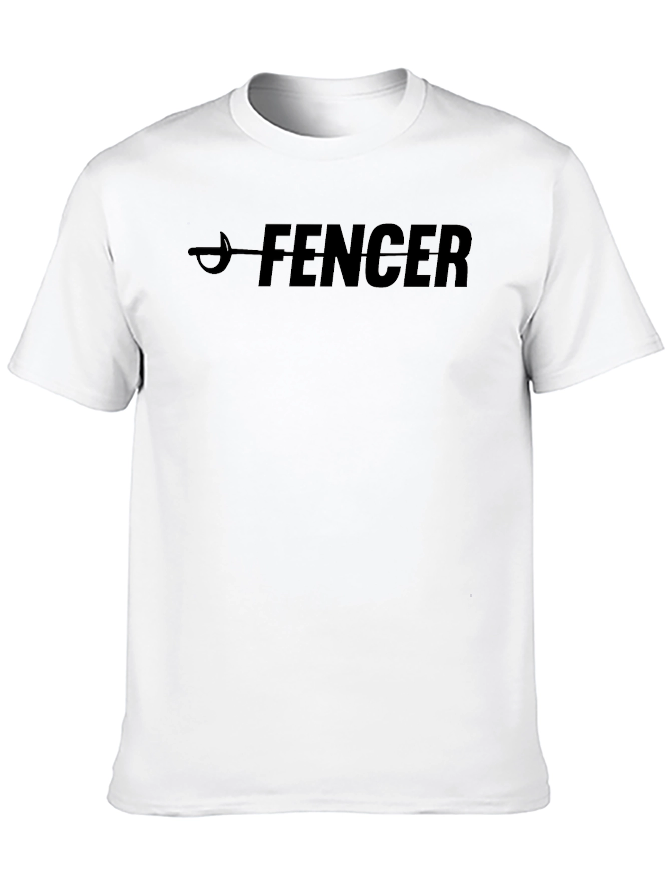 Fencer Graphic Tee - Black