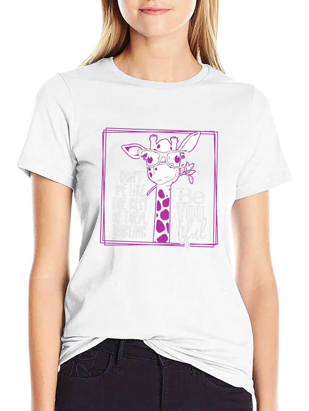 Be You Tiful Giraffe T-Shirt