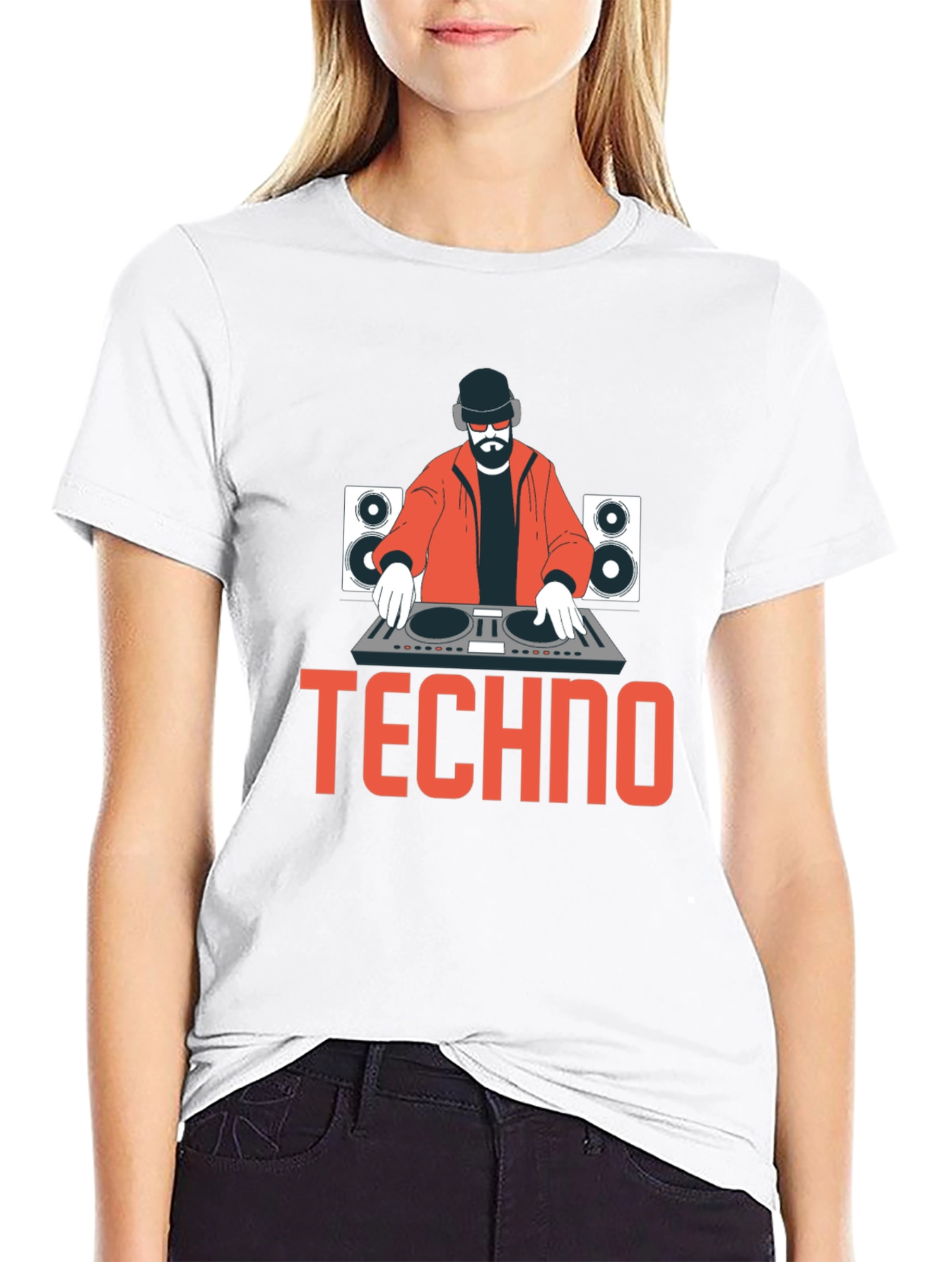 Techno DJ T-Shirt - Music Lover Tee