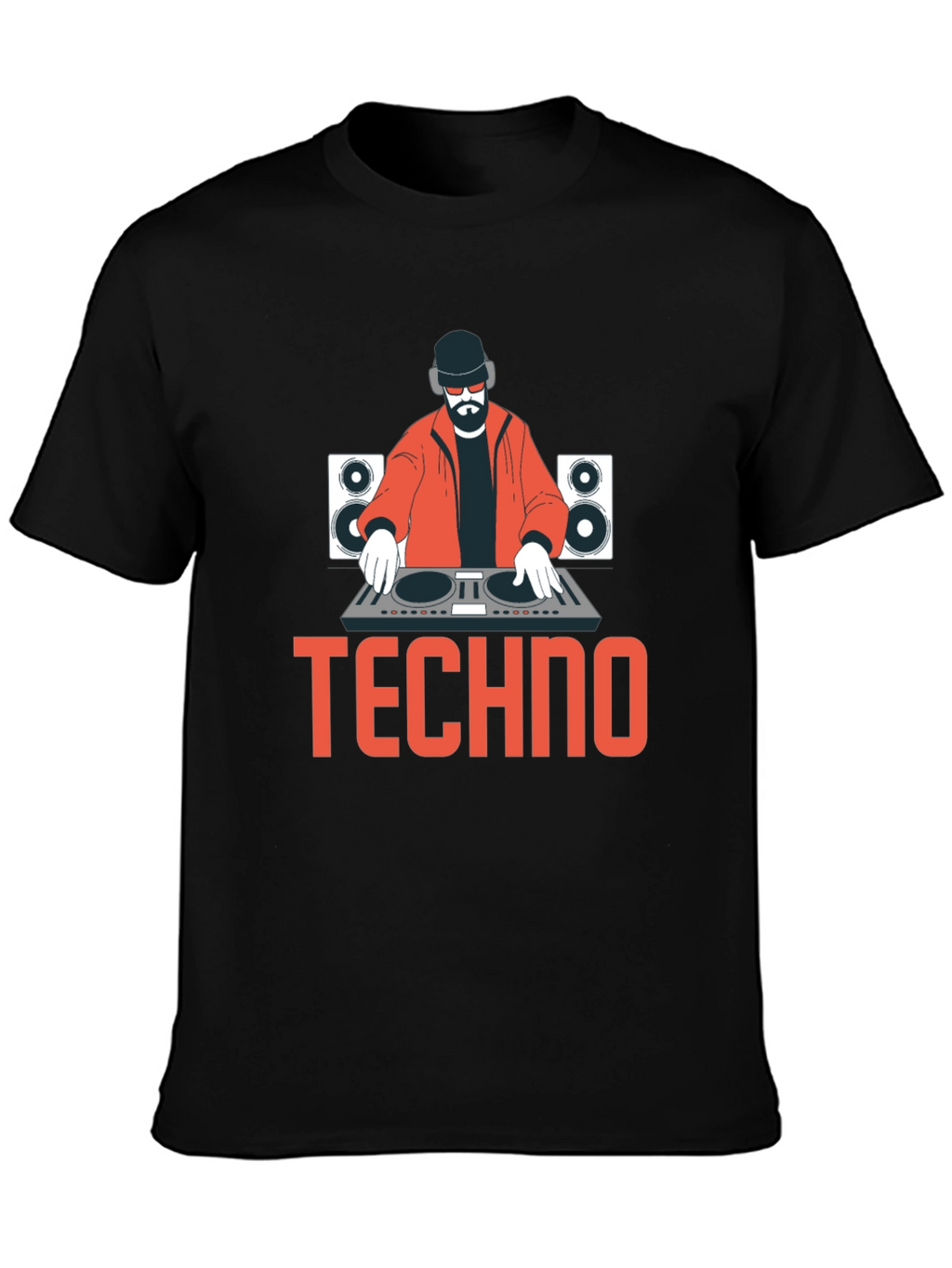 Techno DJ T-Shirt - Music Lover Tee