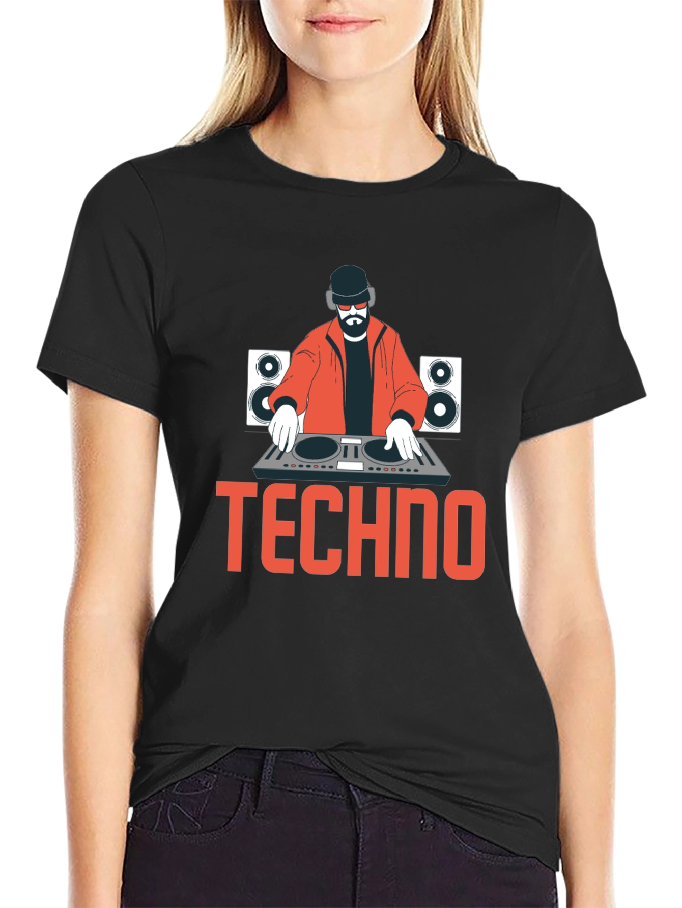 Techno DJ T-Shirt - Music Lover Tee