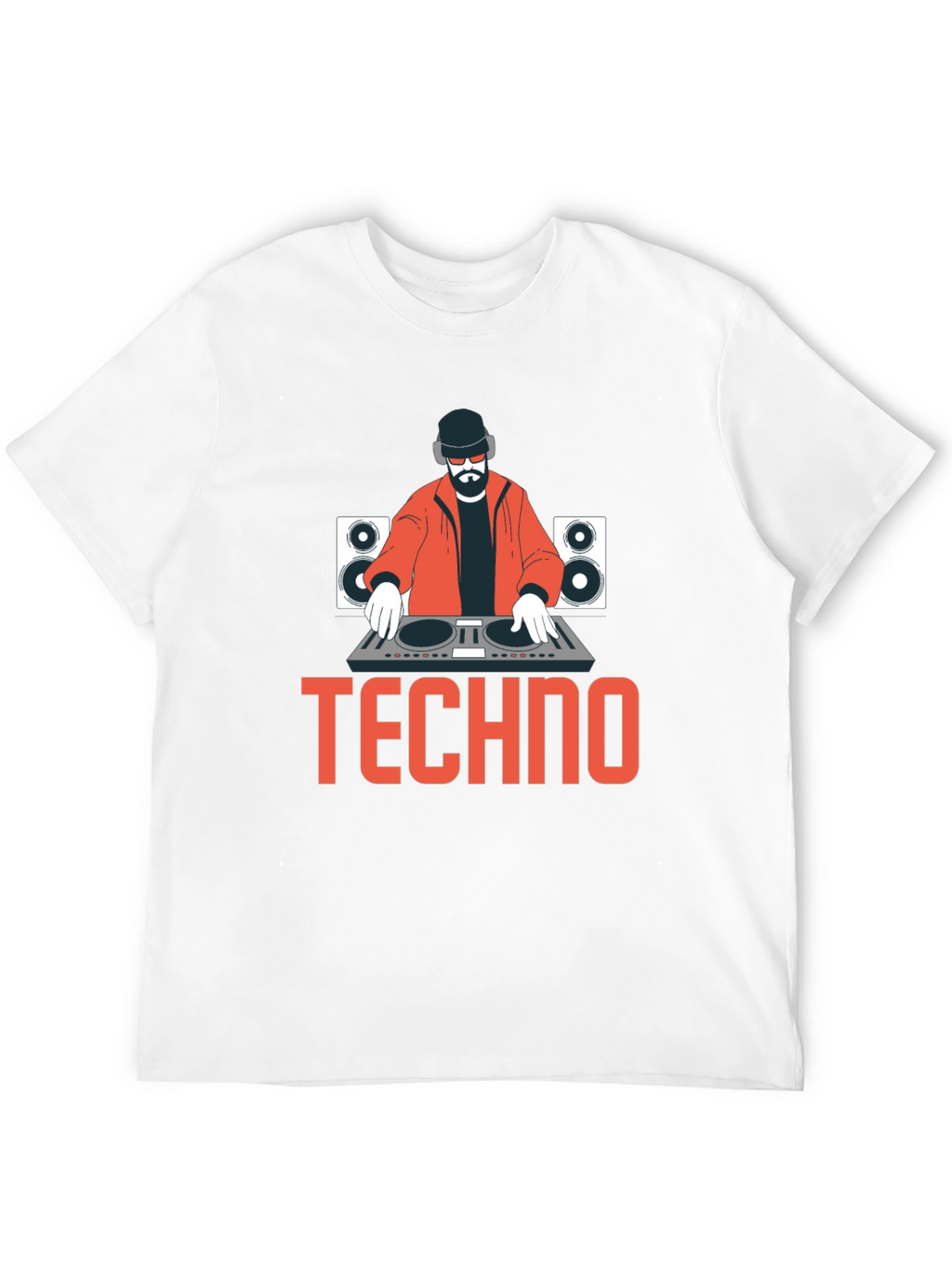Techno DJ T-Shirt - Music Lover Tee