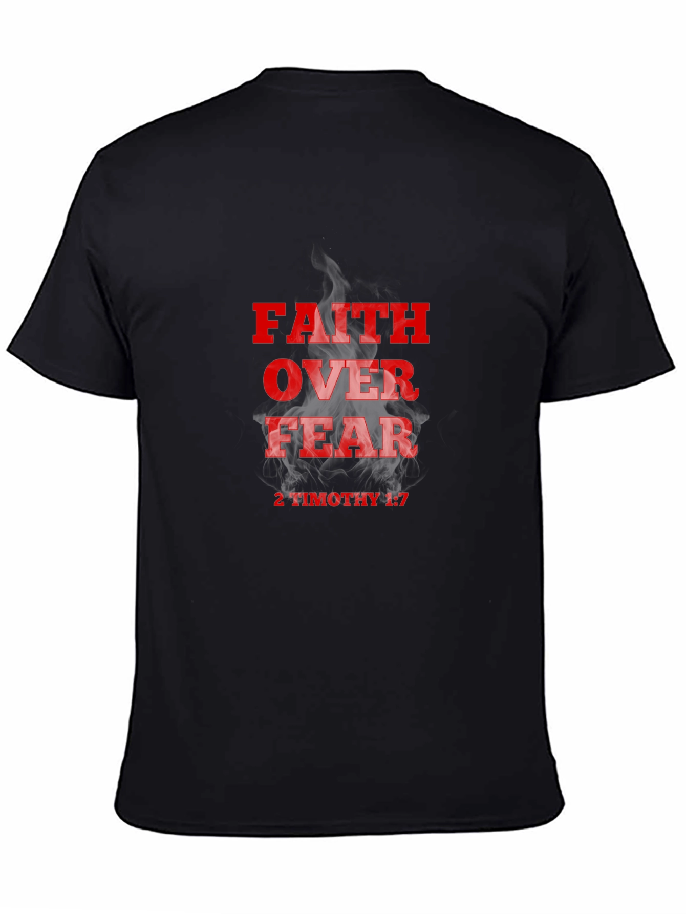 Faith Over Fear T-Shirt - Religious Christian Apparel