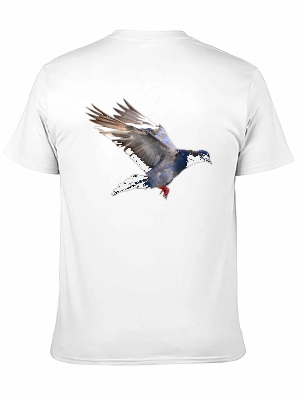 Pigeon Graphic Tee - Mens Black T-Shirt